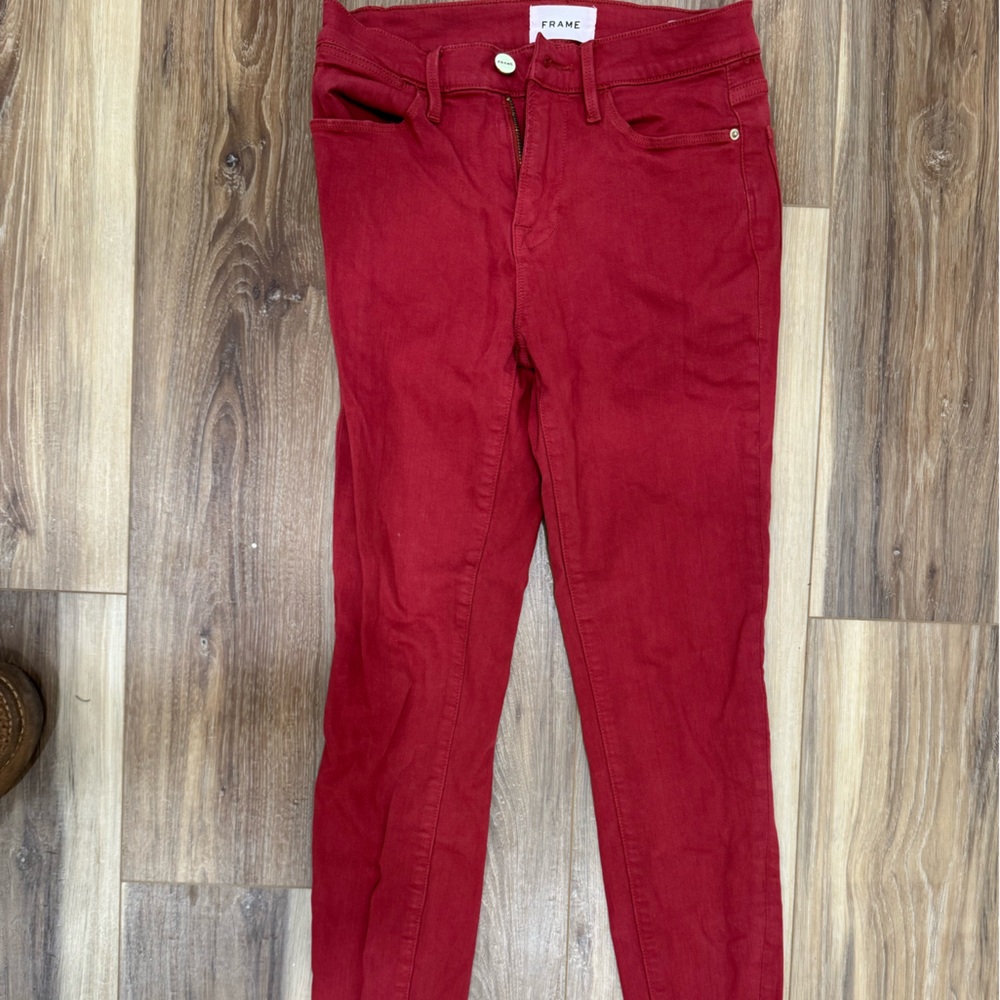 Frame Red Jeans